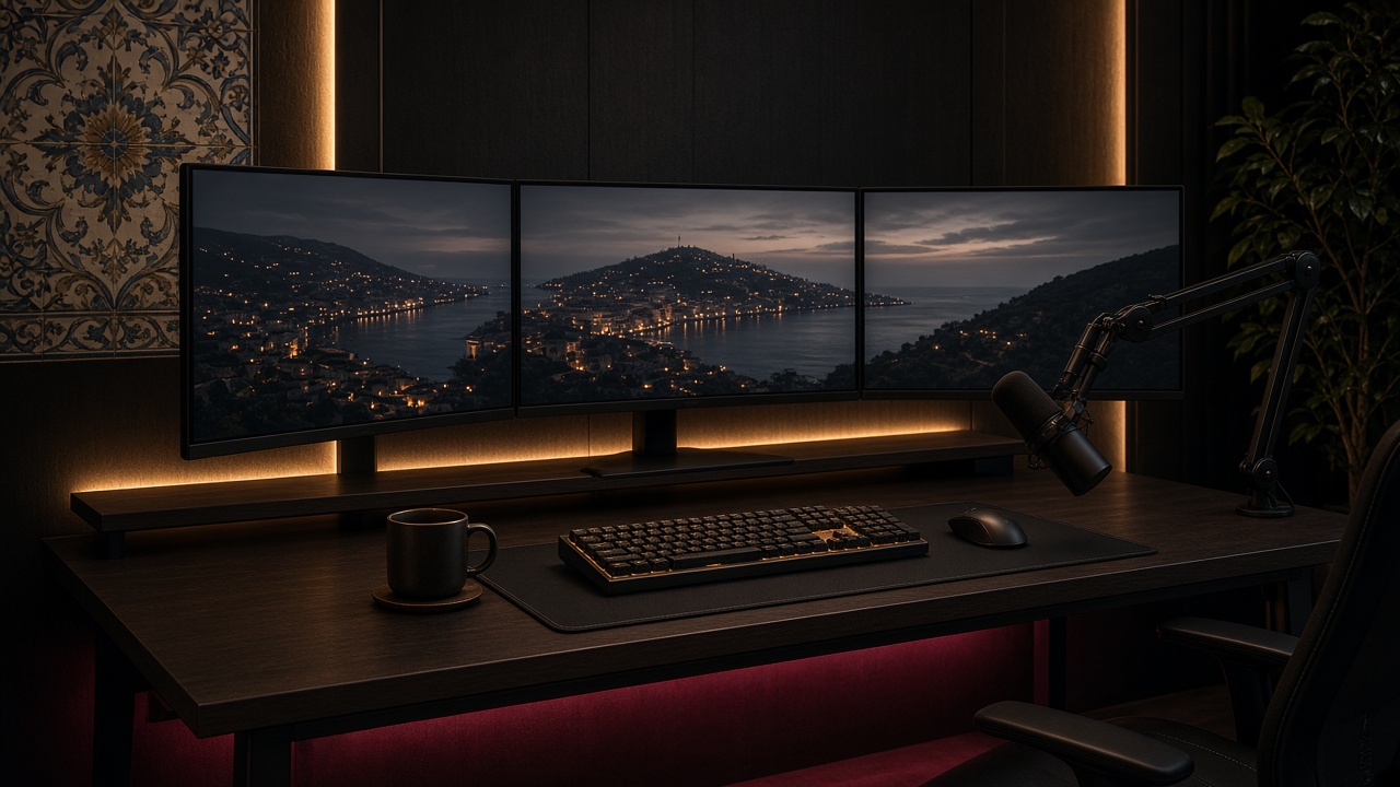 Setup profissional da LisbonBrewery
